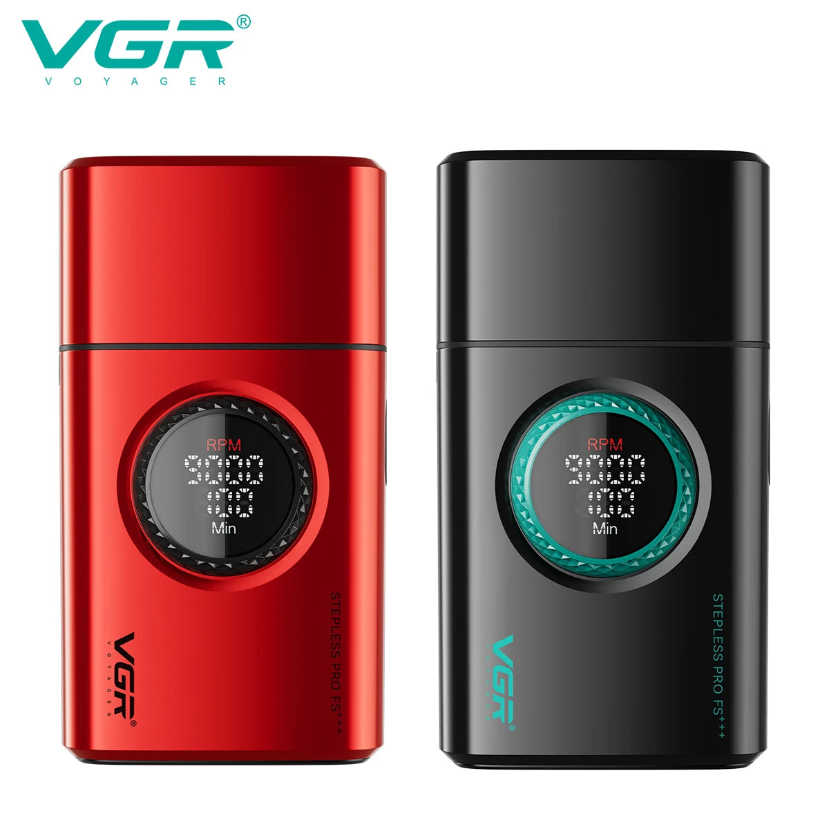 VGR V-378 Professional Foil Shaver — Rechargeable Cordless Electric Head Shaver for Men