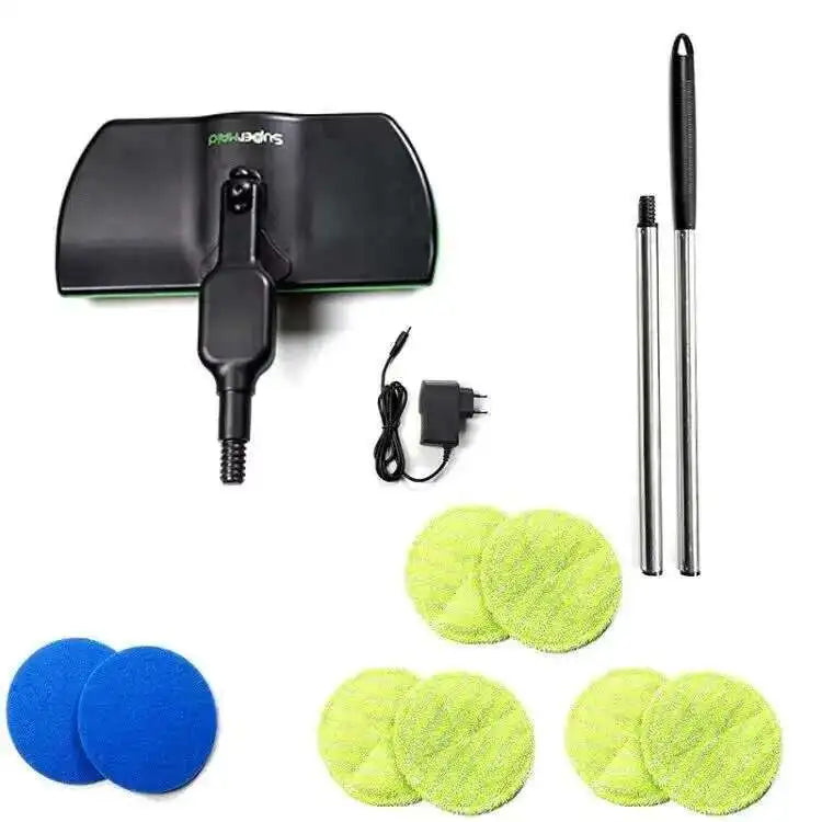 Electric Rotating Mop 2-in-1 — Rechargeable Wireless Floor Cleaner & Wax Machine