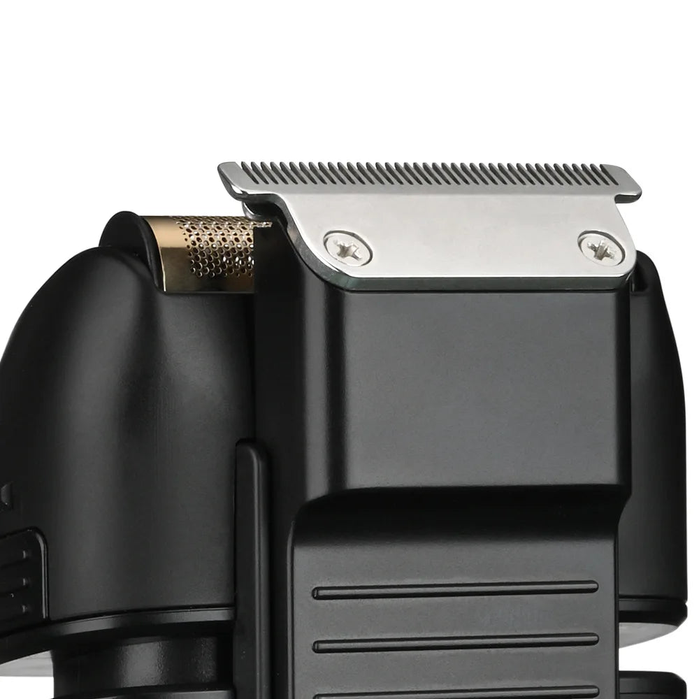 WMARKNG-986 Retro Oil Head Hair Clipper — Stainless Steel Titanium Plated Whitening Device