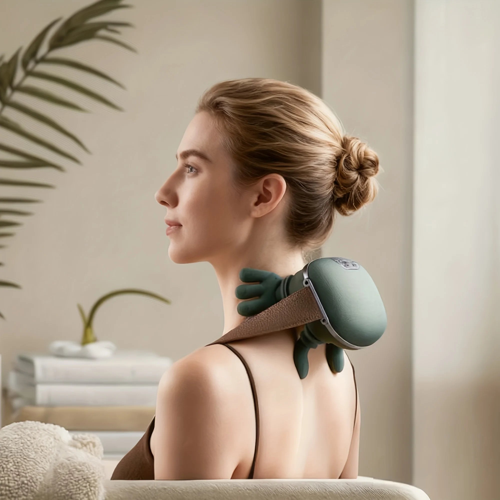 Intelligent Fully Automatic Shoulder And Neck Massager With Finger Kneading Massage USB Power Supply To Relieve Physical Fatigue