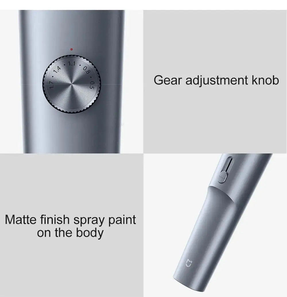 Mijia Hair Clipper 2 Men Sideburns Electric Shaver Wireless Hair Cutting Trimmer Barber Cutter