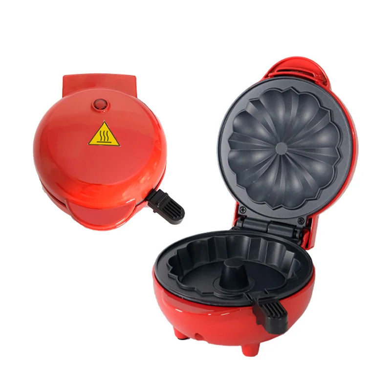 Multifunctional Waffle & Omelette Maker — Non-Stick Double-Side Heating Donut & Egg Burger Baker