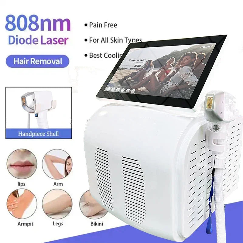 Portable Soprano 3000W Professional Diode Laser Hair Removal Machine