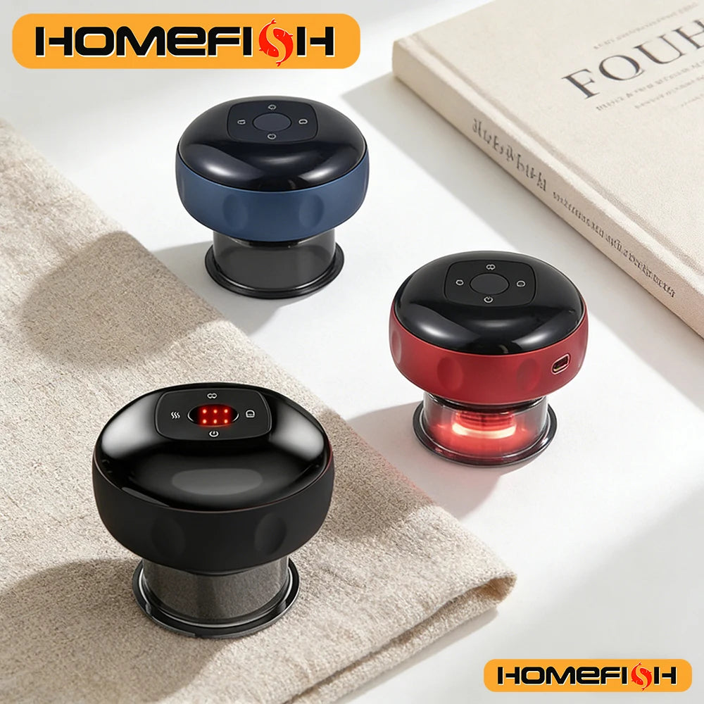 Intelligent Vacuum Cupping Massager - Gua Sha Cupping Massager for Back Neck Arm Body Care