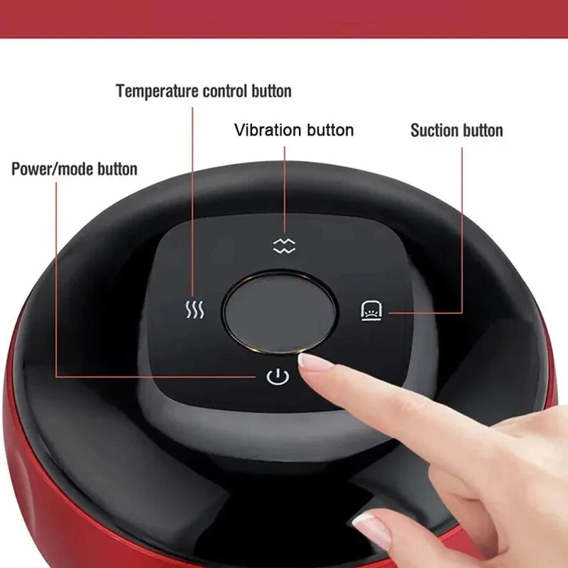 Intelligent Vacuum Cupping Massager - Gua Sha Cupping Massager for Back Neck Arm Body Care