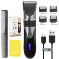 Hair Clipper Kit — Electric Trimmer with Comb & 4 Guide Caps for Precise Cutting