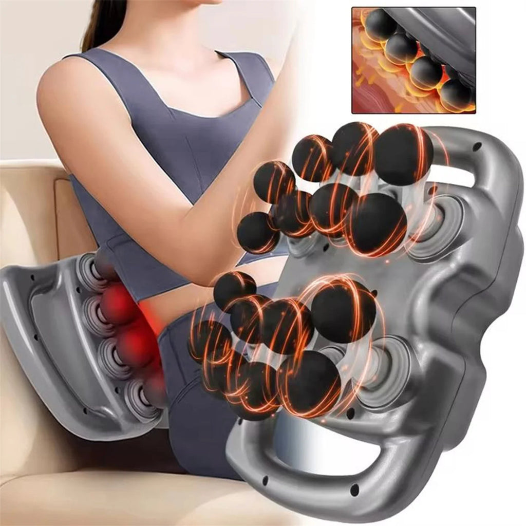 9 Modes 99 Gear Intensity Fascia Gun Muscle Massager Gun 8/16 Head High Frequency Neck Shoulder Waist Massage Machine For Body