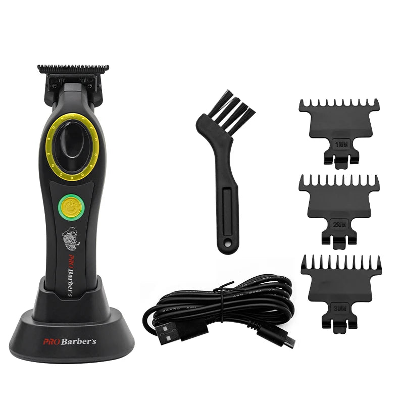 High Power Multifunctional Hair Clipper — Rechargeable Electric Men's Trimmer & Shaver