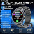 2026 Health Smartwatch — ECG+PPG Body Fat, Uric Acid & Blood Oxygen for Men & Women