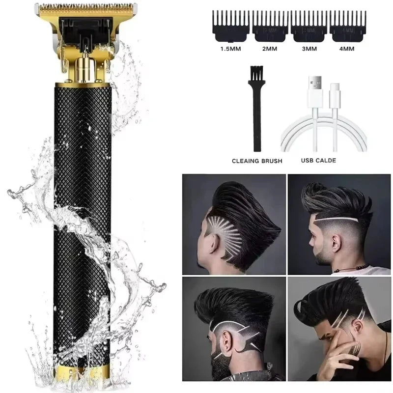 Professional Rechargeable Beard Trimmer for Men — Precision Electric Grooming Tool