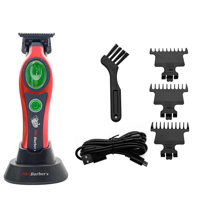 High Power Multifunctional Hair Clipper — Rechargeable Electric Men's Trimmer & Shaver