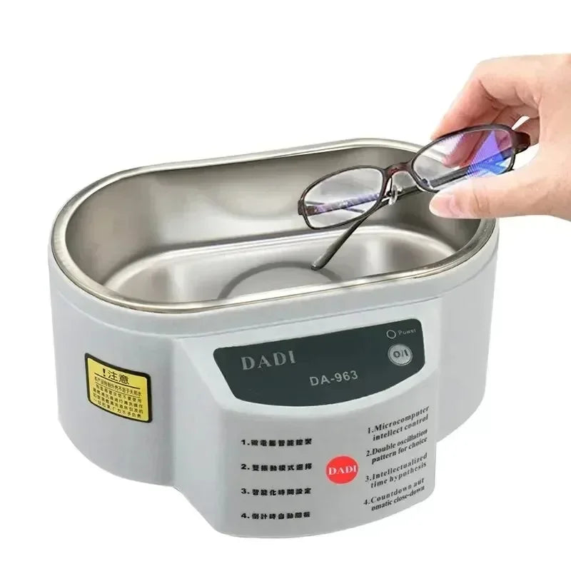 BALASHOV 600ml Dual-Frequency Ultrasonic Cleaner — Jewelry, Dentures & Watches