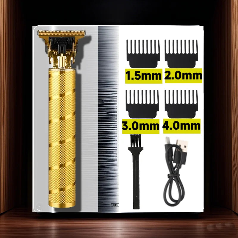 OUMONOKA T9 Professional Hair Clipper — Men’s Barber Trimmer, 90-Min Battery