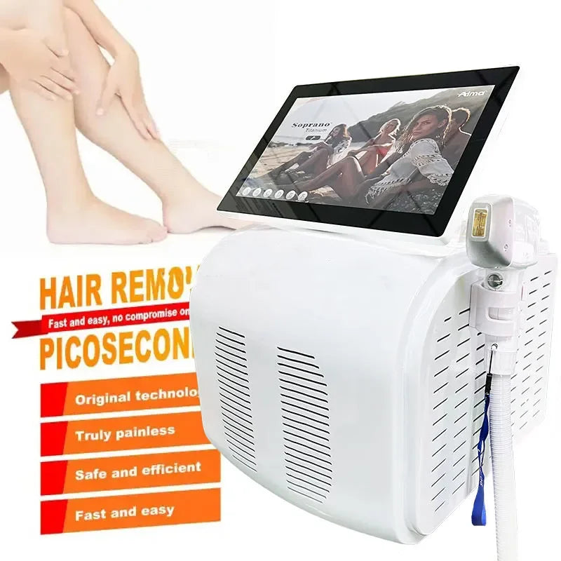 Portable Soprano 3000W Professional Diode Laser Hair Removal Machine