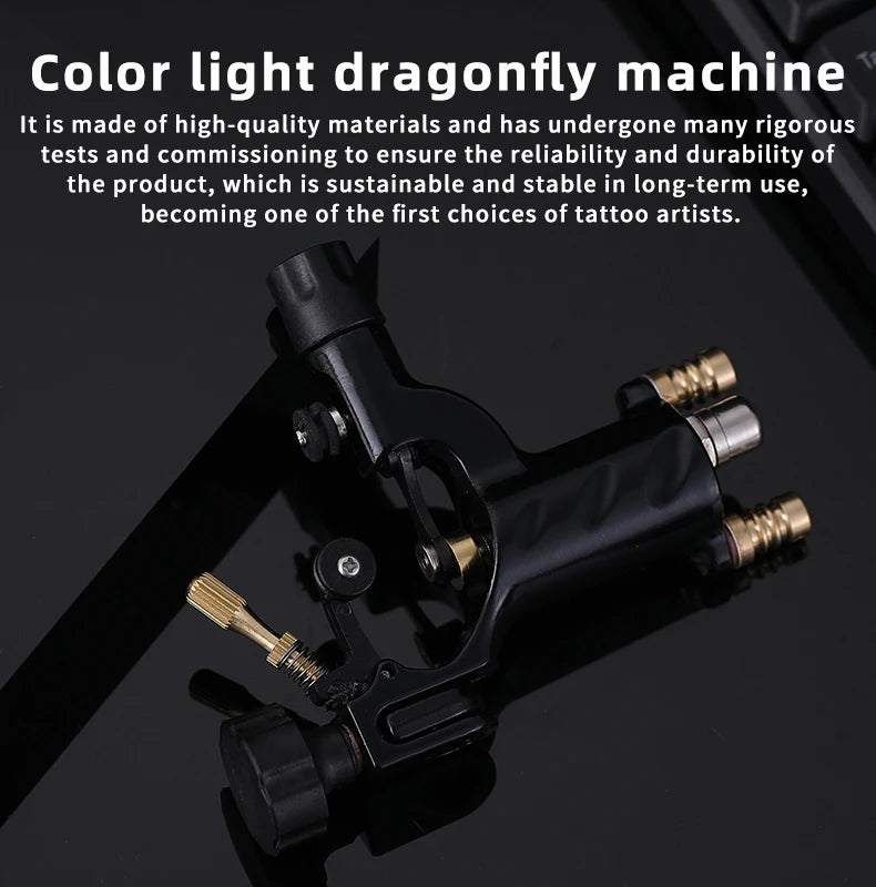 Dragonfly Rotary Tattoo Machine — Shader & Liner Kit