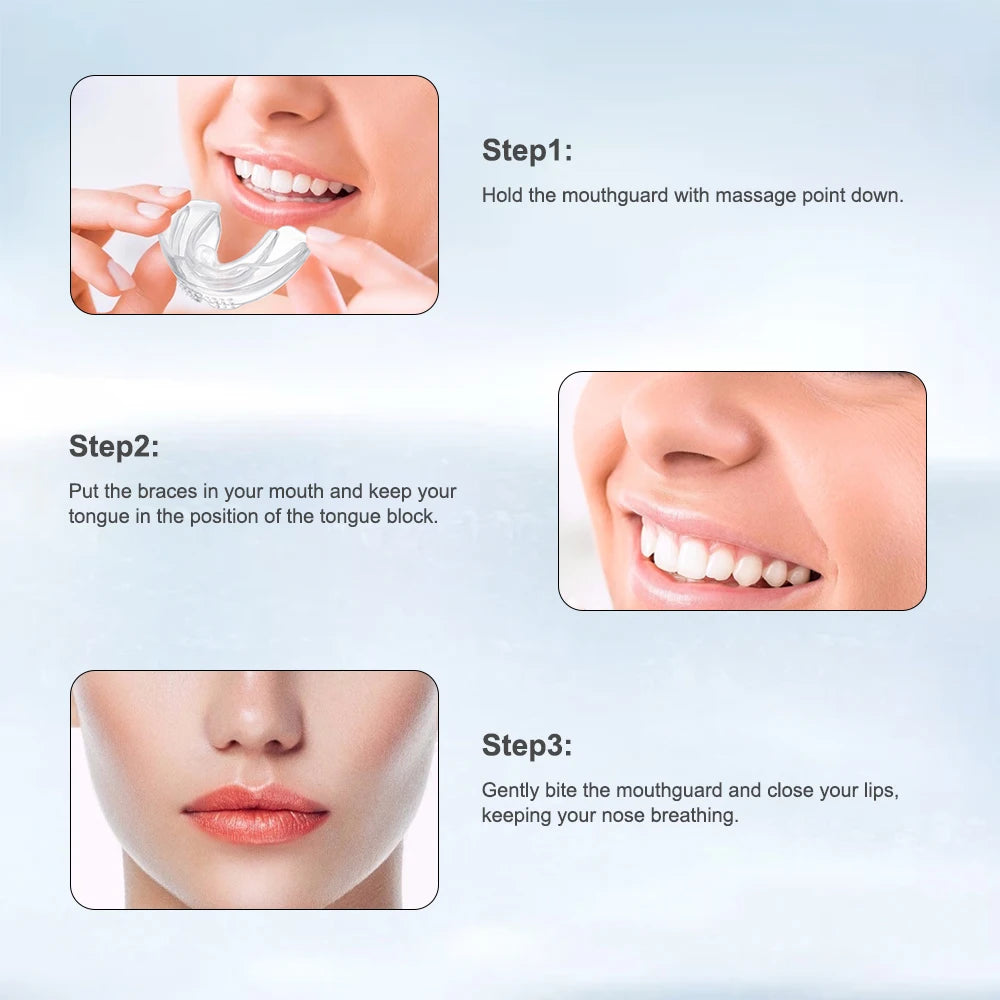 Dental Appliance Tooth Orthodontic Braces Trainer Dental Braces Teeth Trainer Alignment Braces Mouthpiece For Adults Orthodontic