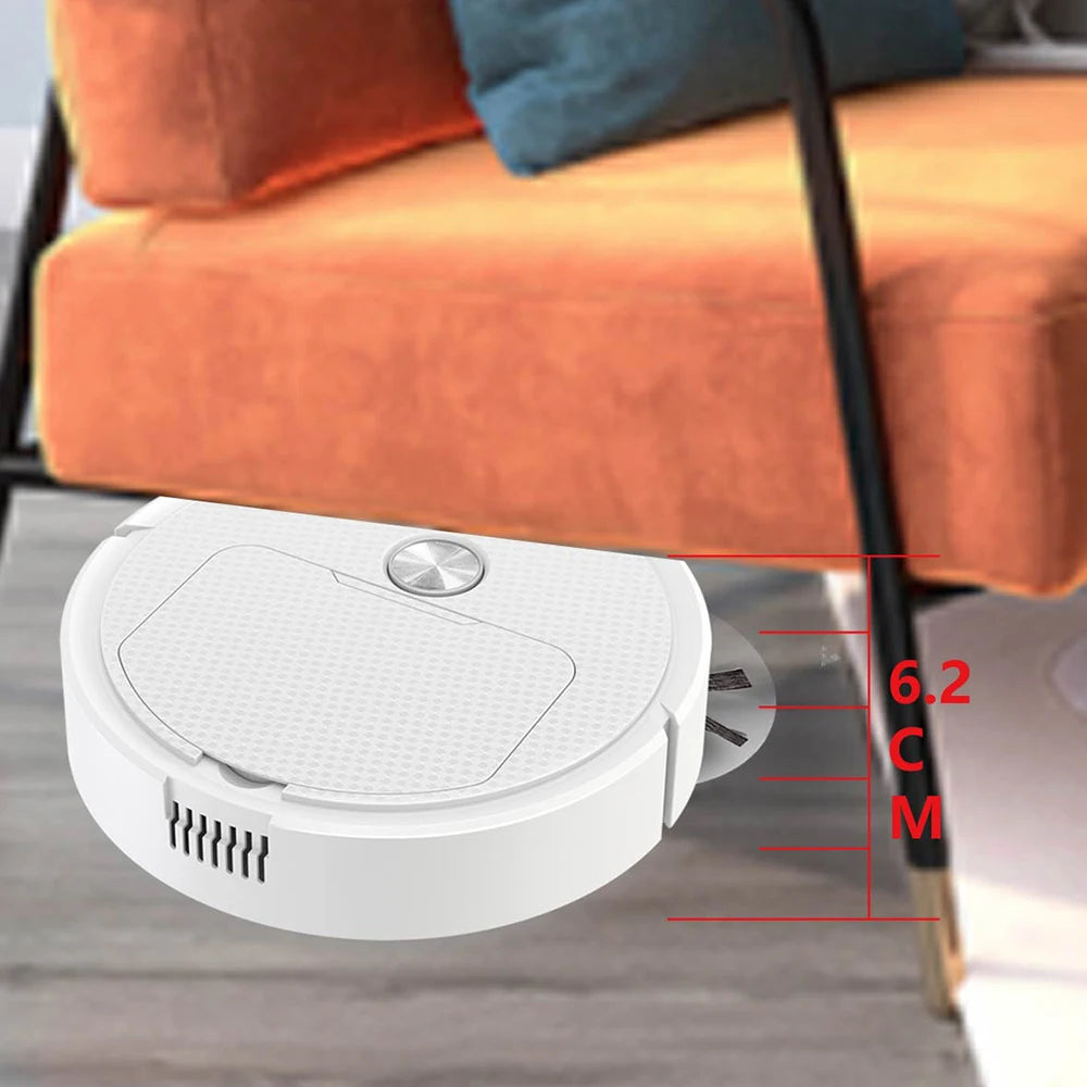 3-in-1 Smart Sweeping Robot — Wireless Vacuum & Mop Cleaner for Home