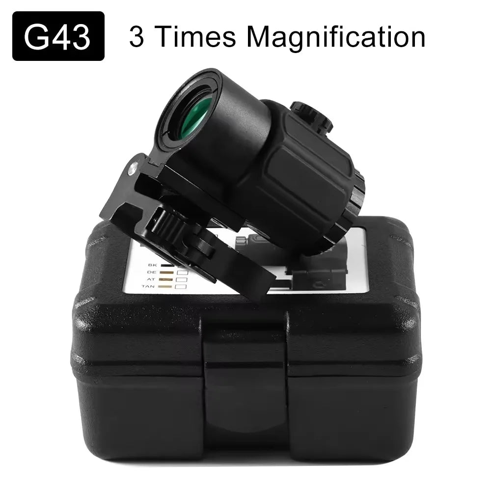 3X/5X Magnifier Scope with QD Side Mount — Compatible with G33 G43 G45 Sights