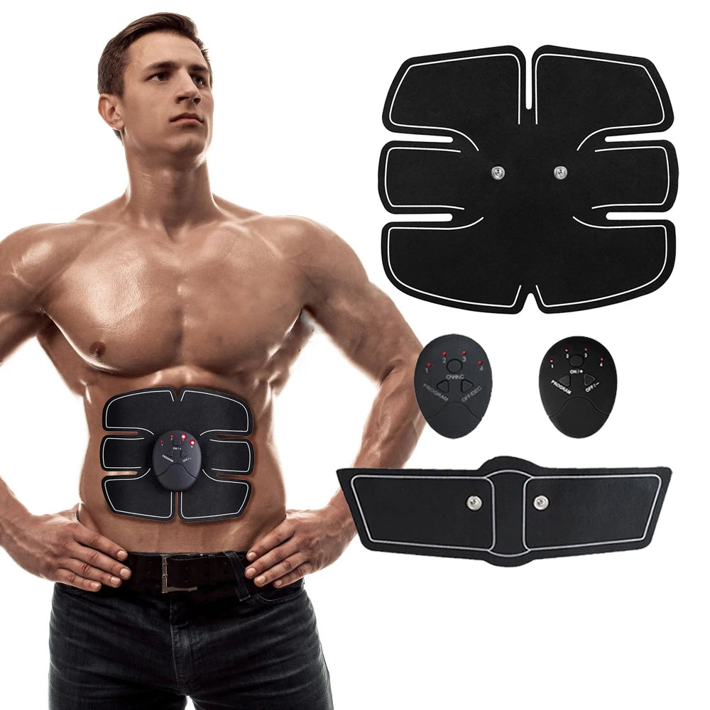 EMS Muscle Stimulator Smart Fitness Hip Trainer Fitness Electric Body Slimming Massager Abdominal Training Weight Loss