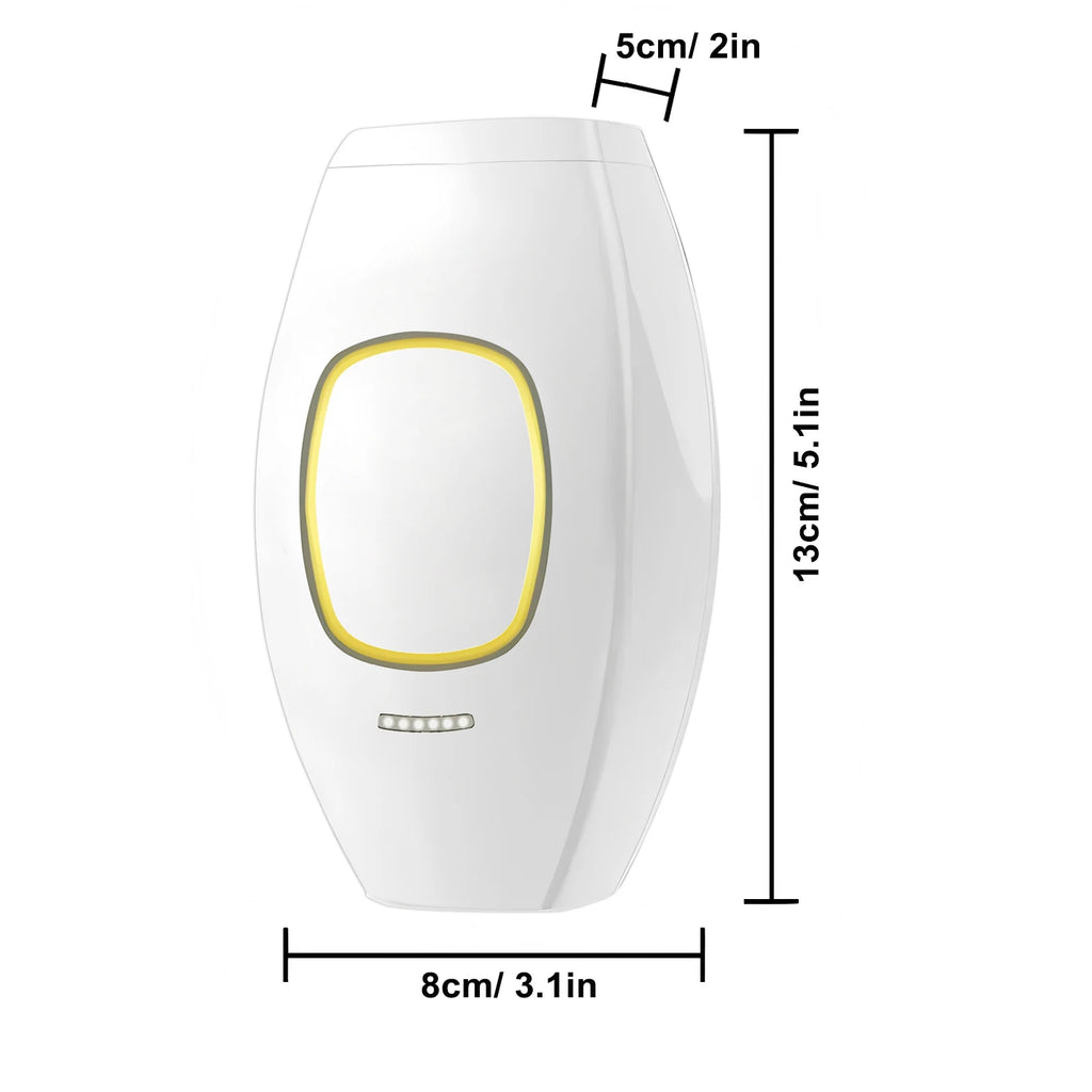 IPL Laser Hair Removal Handset — Painless Electric Depilator for Women & Men at Home