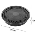 Korean BBQ Grill Pan — Non-Stick Gas & Electric Stove Barbecue Baking Tray Set