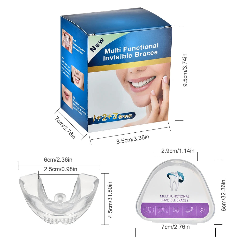 Dental Appliance Tooth Orthodontic Braces Trainer Dental Braces Teeth Trainer Alignment Braces Mouthpiece For Adults Orthodontic