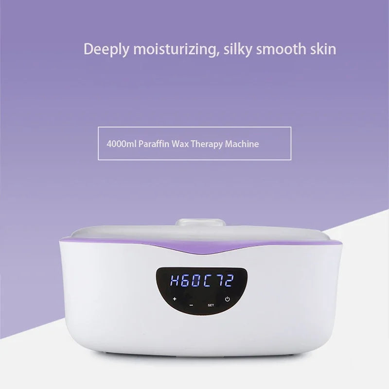 Paraffin Wax Machine 4000ml — Hand & Foot Moisturizing Wax Bath for Dry Skin