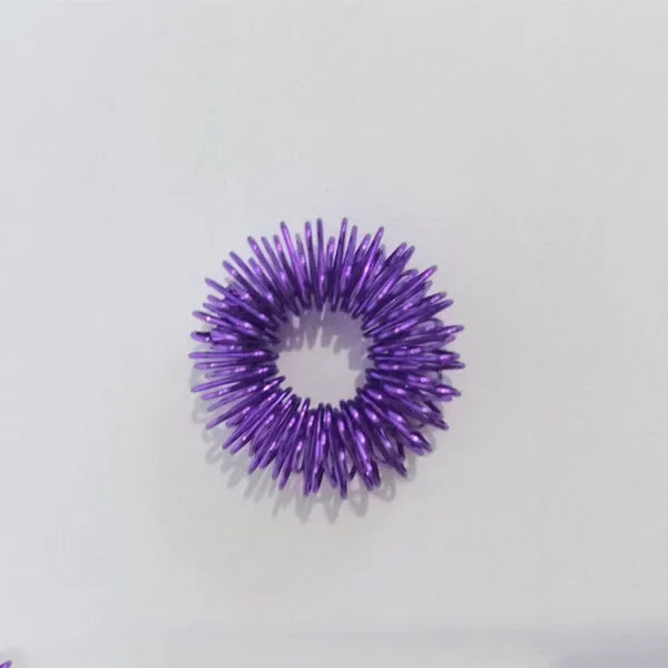 10pcs/Lot Hot Sale Finger Massage Sujok Ring Acupuncture Ring Health Care Body Massage Chinese Medicine Color Gold