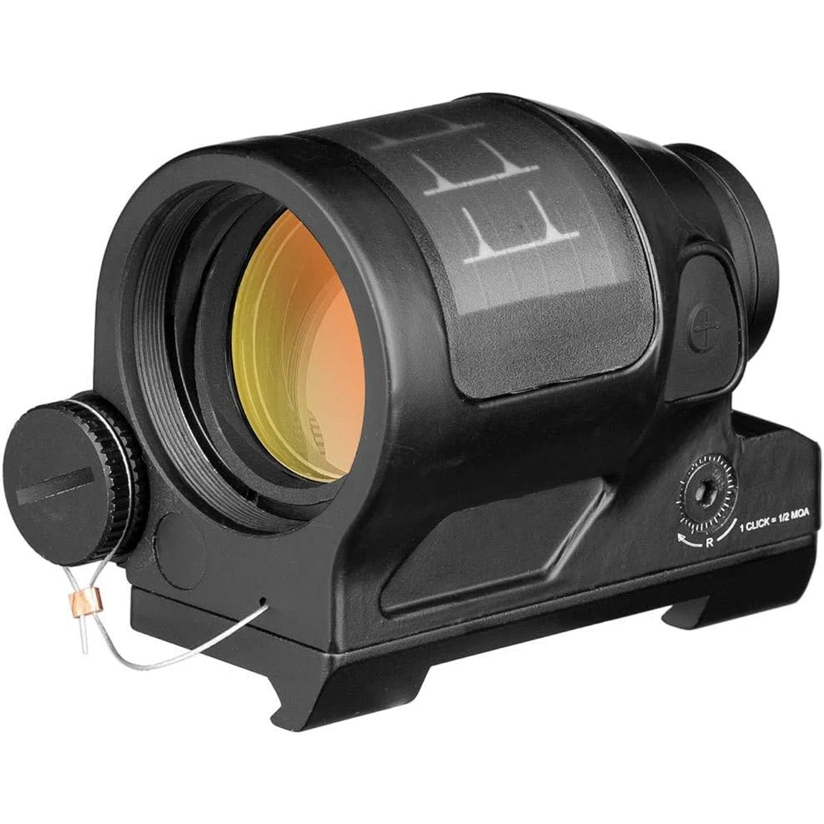 Solar Power Hunting Reflex Sight 1X38 — Red Dot Scope with QD Mount