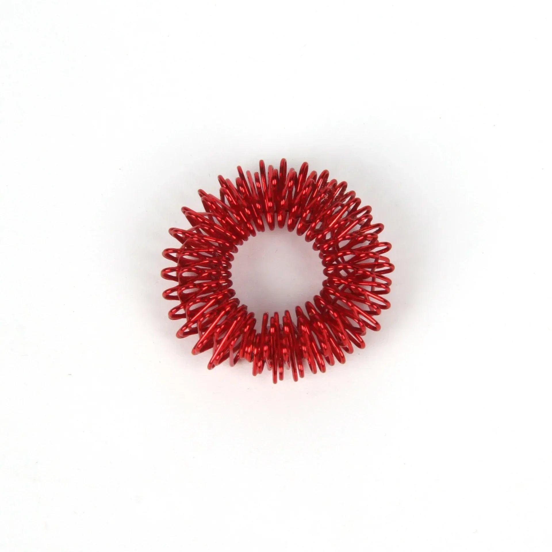 10pcs/Lot Hot Sale Finger Massage Sujok Ring Acupuncture Ring Health Care Body Massage Chinese Medicine Color Gold