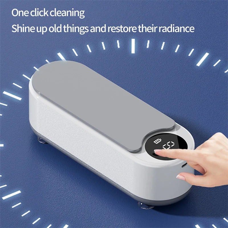 BALASHOV 450ml Ultrasonic Jewelry Cleaner — Rings, Glasses & Makeup Brushes