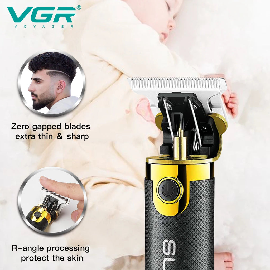VGR V-082 Professional Hair Trimmer — Electric Hair Cutting Machine for Men
