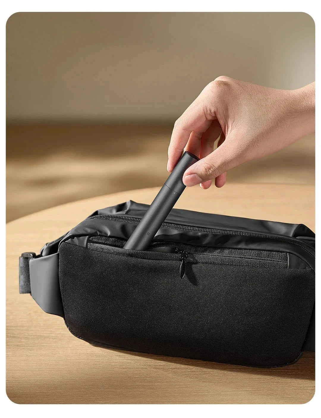 Xiaomi Mijia Electric Nose Hair Trimmer — Antibacterial Coating, Painless 6500RPM Ear & Nose Clipper