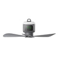 12000mAh Portable Camping Ceiling Fan — Remote Control, LED Light, USB Rechargeable