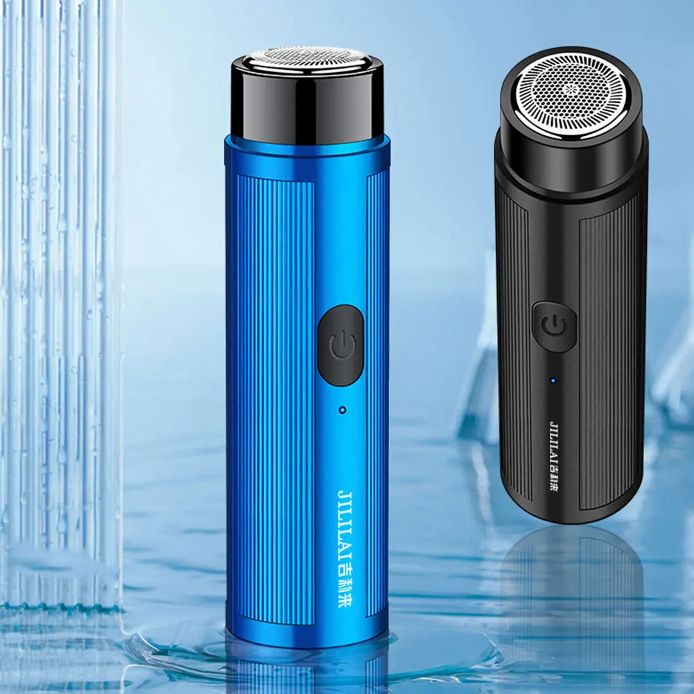 Men's Mini Automatic Travel Razor — Rechargeable Portable Electric Beard Shaver