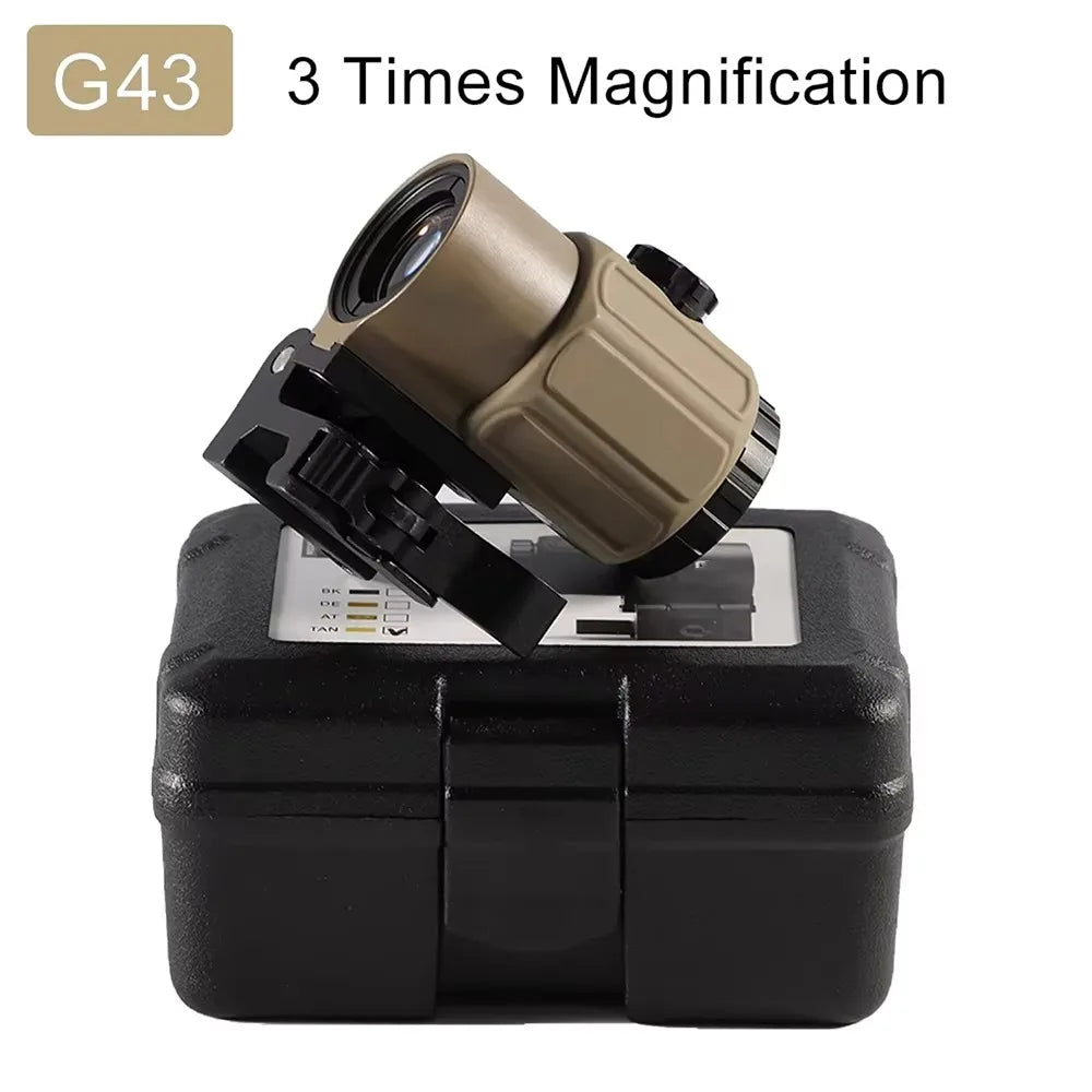 3X/5X Magnifier Scope with QD Side Mount — Compatible with G33 G43 G45 Sights