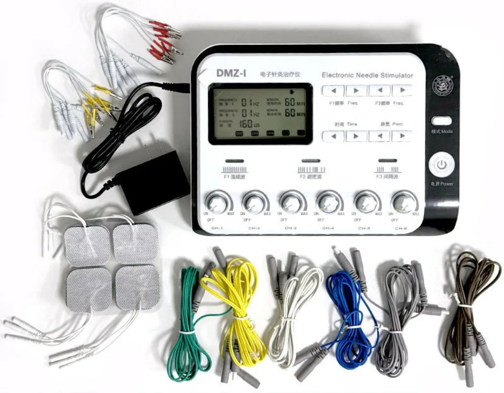 110-220V Electric Muscle Stimulator 6 Output Channel Electroacupuncture Acupuncture Physiotherapy TENS Machine Relax Massager
