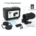 3X/5X Magnifier Scope with QD Side Mount — Compatible with G33 G43 G45 Sights