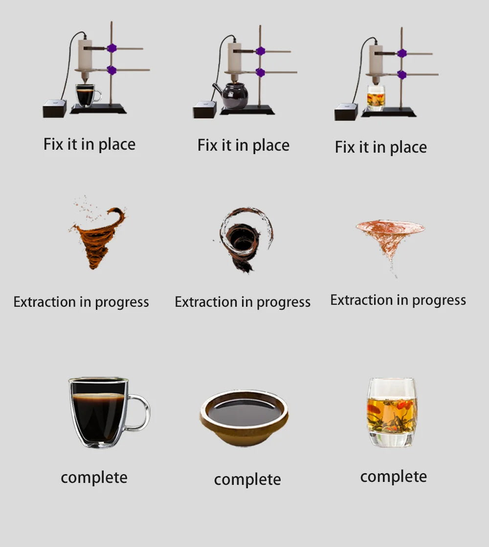 Ultrasonic Nutrition Extractor — Coffee, Flower Tea & Herbal Medicine Atmospheric Pressure Machine