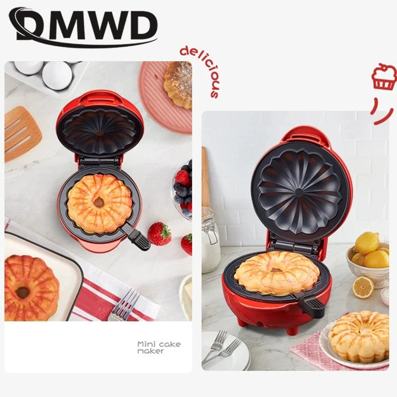 Multifunctional Waffle & Omelette Maker — Non-Stick Double-Side Heating Donut & Egg Burger Baker