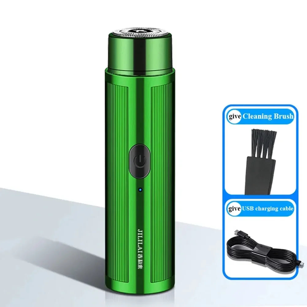 Men's Mini Automatic Travel Razor — Rechargeable Portable Electric Beard Shaver