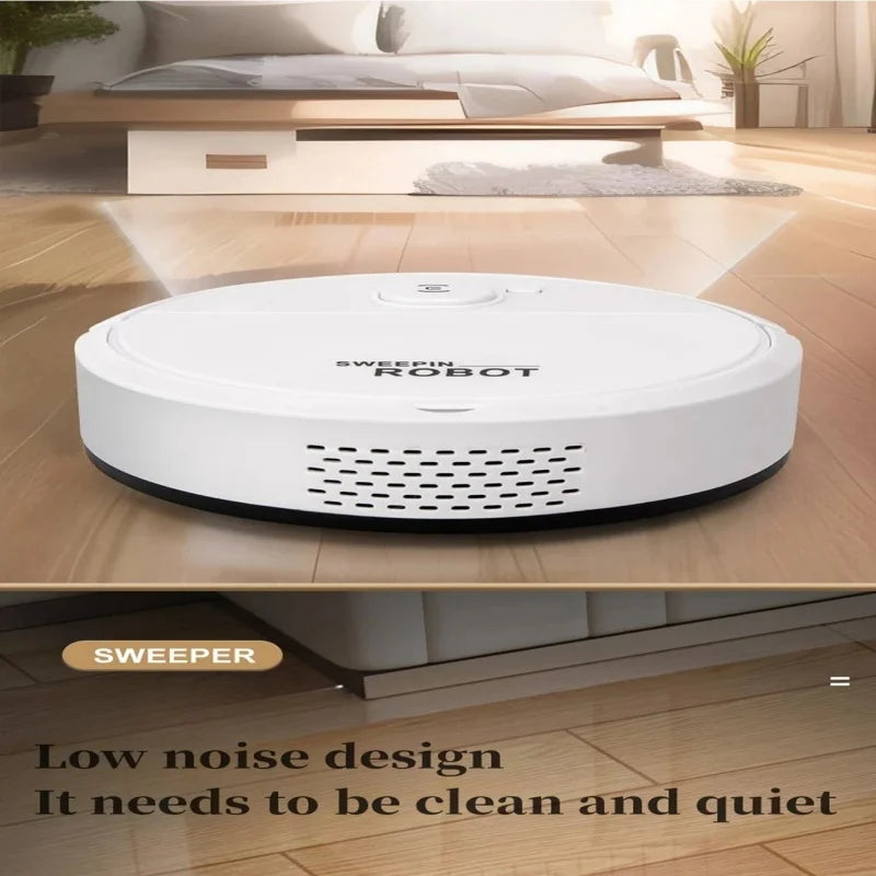 XMSJ Smart Sweeping Robot 2026 — Strong Suction, Washable Mop for Pet Hair & Hard Floors