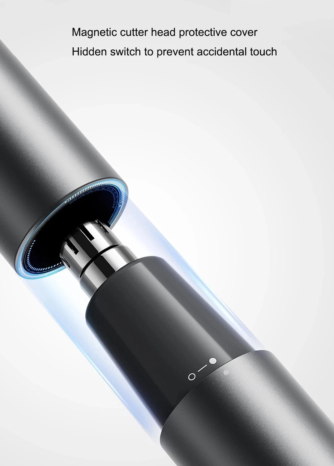 Xiaomi Mijia Electric Nose Hair Trimmer — Antibacterial Coating, Painless 6500RPM Ear & Nose Clipper