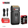 WMARKNG-986 Retro Oil Head Hair Clipper — Stainless Steel Titanium Plated Whitening Device