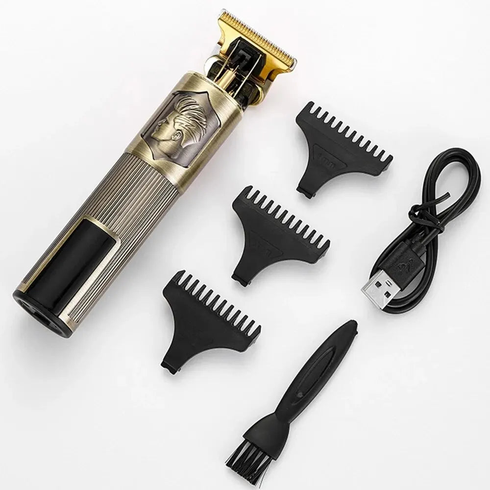 Three-Speed Variable Gear T9 Hair Clipper — Electric Trimmer for Precise Home Cutting