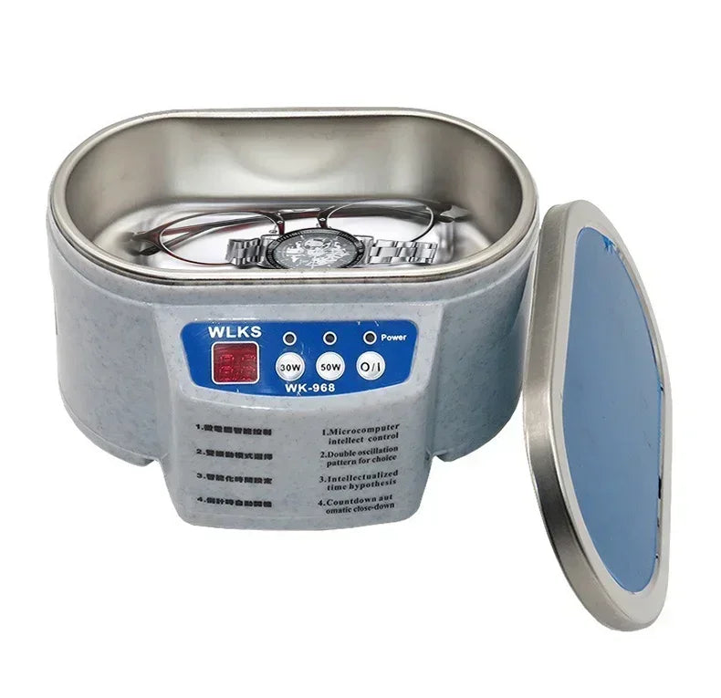 BALASHOV 600ml Dual-Frequency Ultrasonic Cleaner — Jewelry, Dentures & Watches