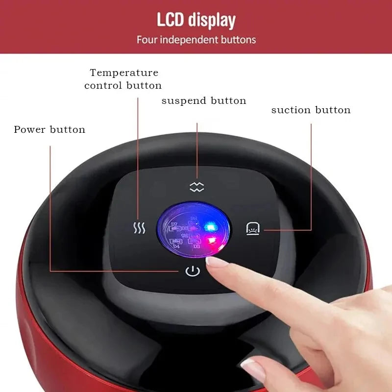 Intelligent Vacuum Cupping Massager - Gua Sha Cupping Massager for Back Neck Arm Body Care