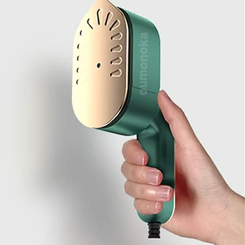 Mini Rotating Steam Iron — Portable Handheld Garment Steamer for Home & Travel
