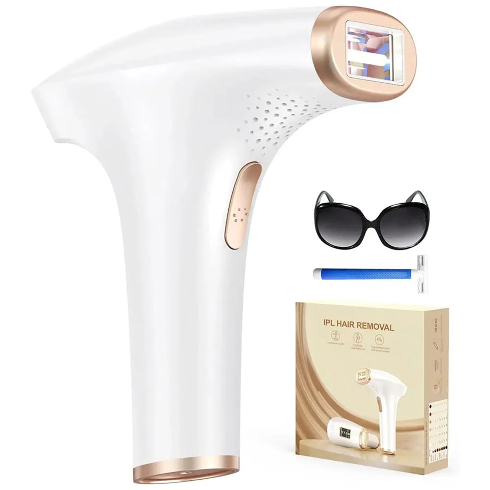 IPL Laser Epilator — 999,900 Flashes Permanent Hair Removal for Home Use