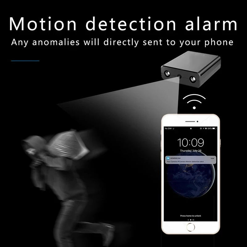 V380 Pro WiFi Mini Camera — HD 1620P 7×24h Home Security Camcorder